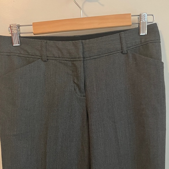 Express Editor Gray Flare Pants - Picture 6 of 9